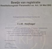 Registratiebewijs